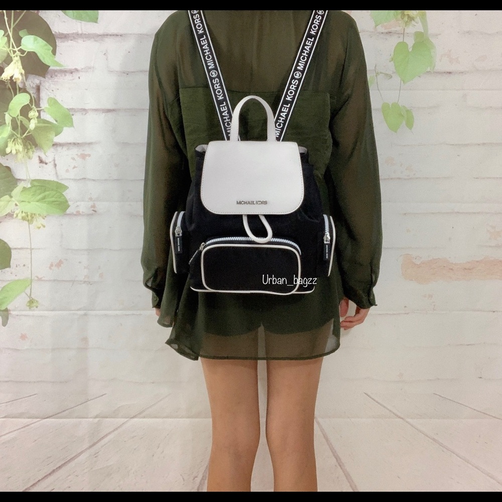 Michael Kors Abbey Medium Cargo Backpack - Picture 8 of 9